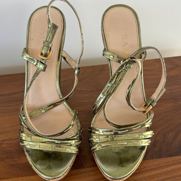 Prada Vintage Platform Sandal - Picture 3 of 6